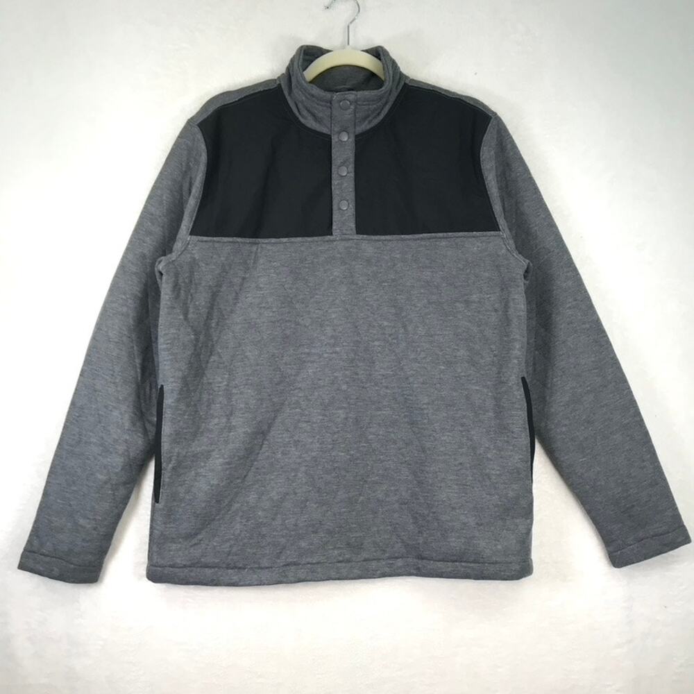 Colorado Outdoor Apparel Quilted‎ 1/4 Snap Pullover Mens Small Hiking Camp GORP